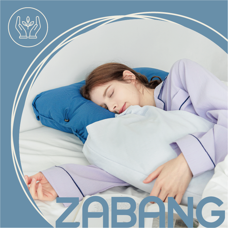 자방 더블레이어 낮은 베개 높이조절 목디스크 맞춤 일자목 숙면 푹신한 솜