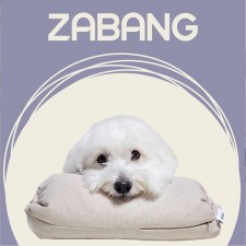 자방 강아지 베개 애견 방석 바디필로우 쿠션 고양이 스탠다드 에어칩 20X40 다크그레이